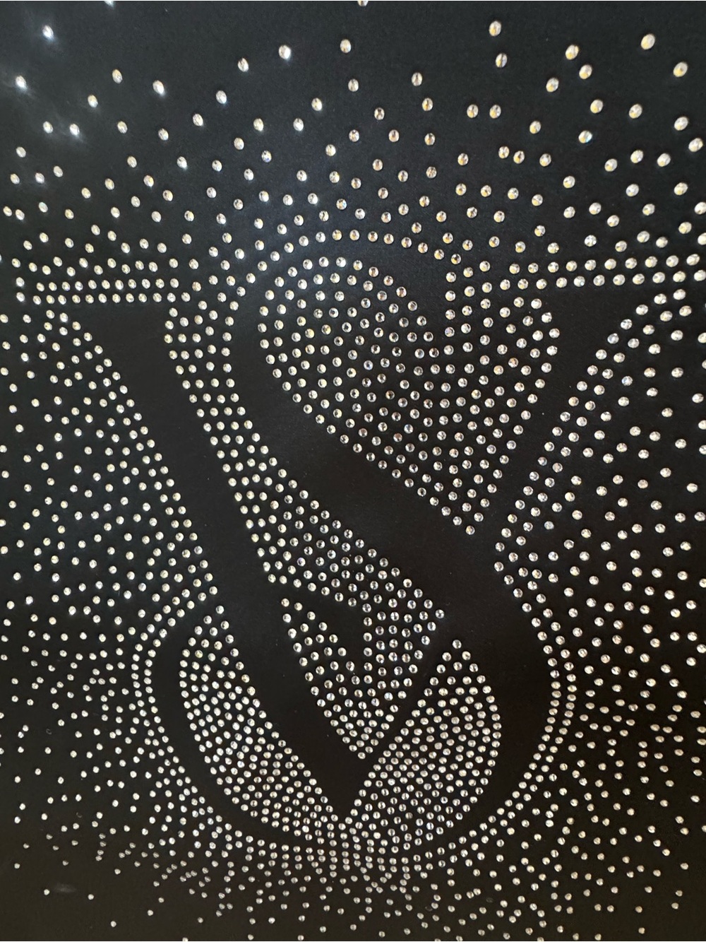 Victoria's Secret Black Tote with Rhinestone VS Logo - Picture 4 of 12
